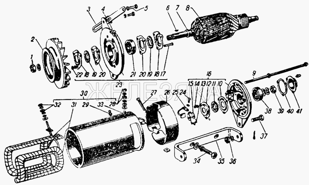 Генератор.  ГАЗ-21