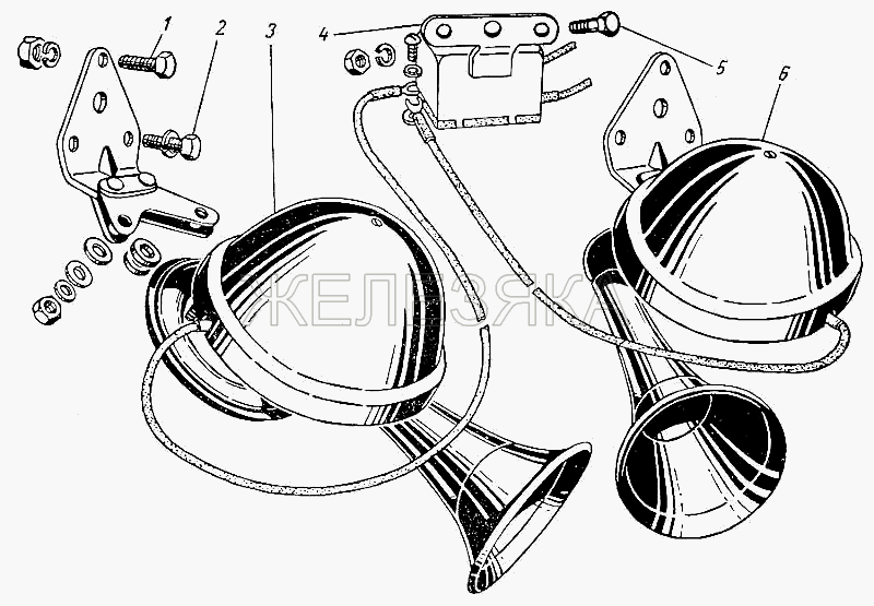 Сигналы.  ГАЗ-21 (каталог 69 г.)