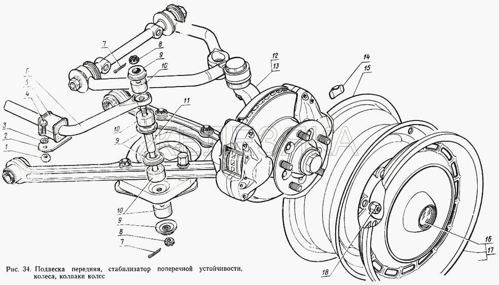 Соболь передняя подвеска схема с описанием