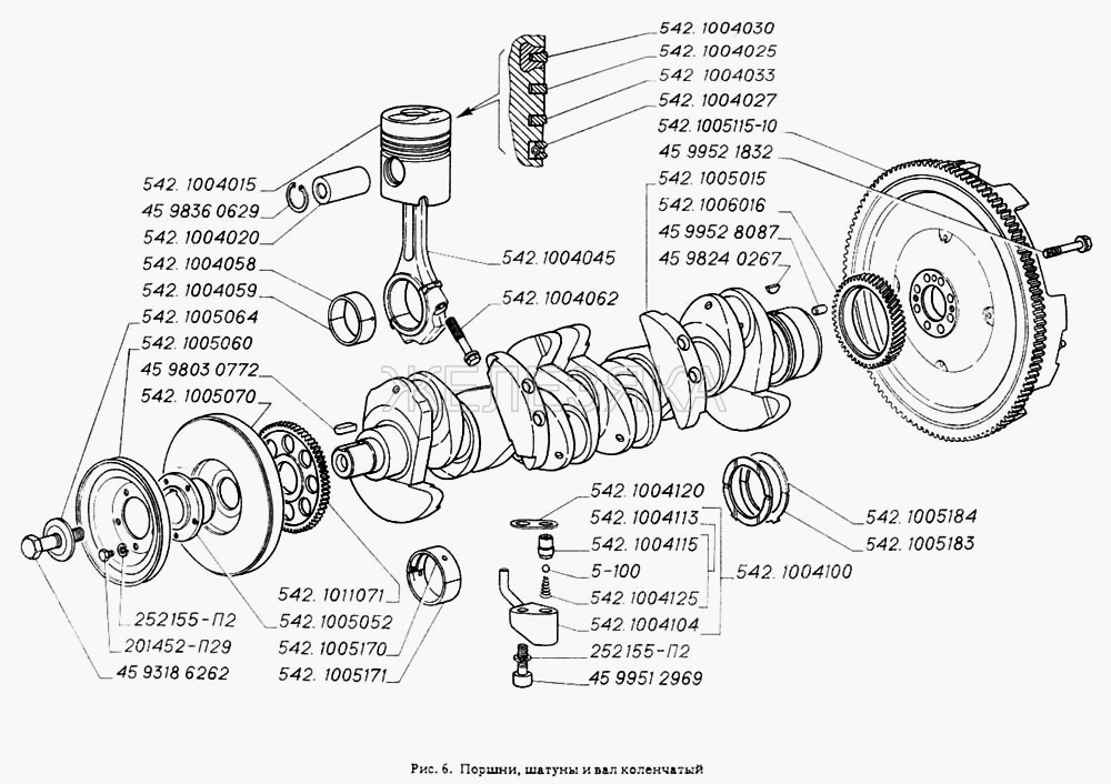 Кпп газ 4301 схема